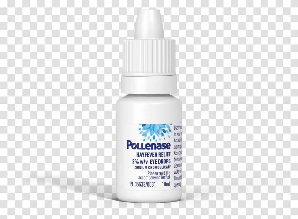 Pollenase Sodium Cromoglicate Eye Drops 10ml Dermotic Ear And Skin Suspension, Tin, Shaker, Bottle, Can Transparent Png