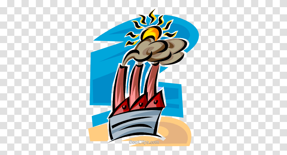 Pollution Royalty Free Vector Clip Art Illustration, Poster, Advertisement, Logo Transparent Png