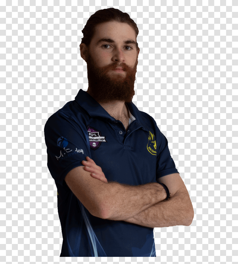 Polo Shirt, Face, Person, Beard Transparent Png