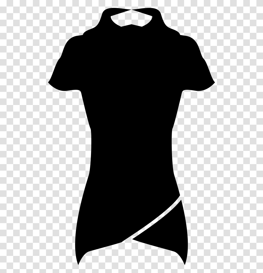 Polo Shirt For Women Fashion Female Shirt Vector, Silhouette, Back, Person, Human Transparent Png