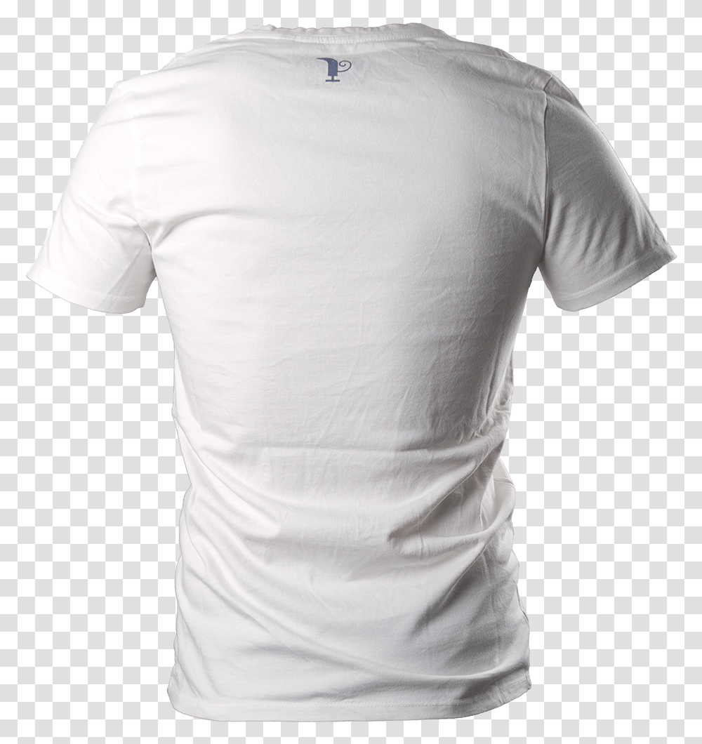 Polo White Back Back Of Shirt Background, Apparel, T-Shirt, Sleeve Transparent Png