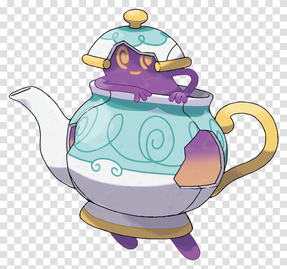 Polteageist Polteageist Pokemon, Pottery, Teapot, Snowman, Winter Transparent Png