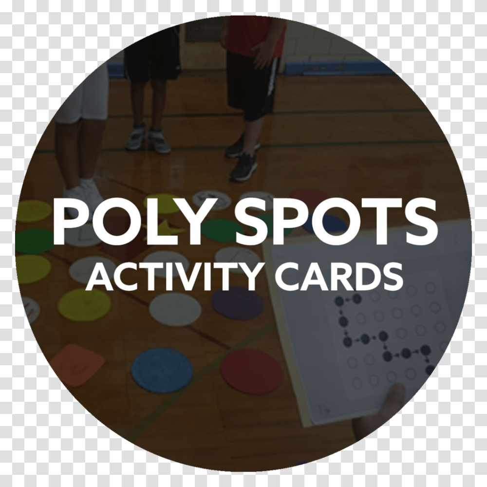 Poly Spots Activity Card Lets Wiggle Circle, Person, Paper, Poster, Advertisement Transparent Png