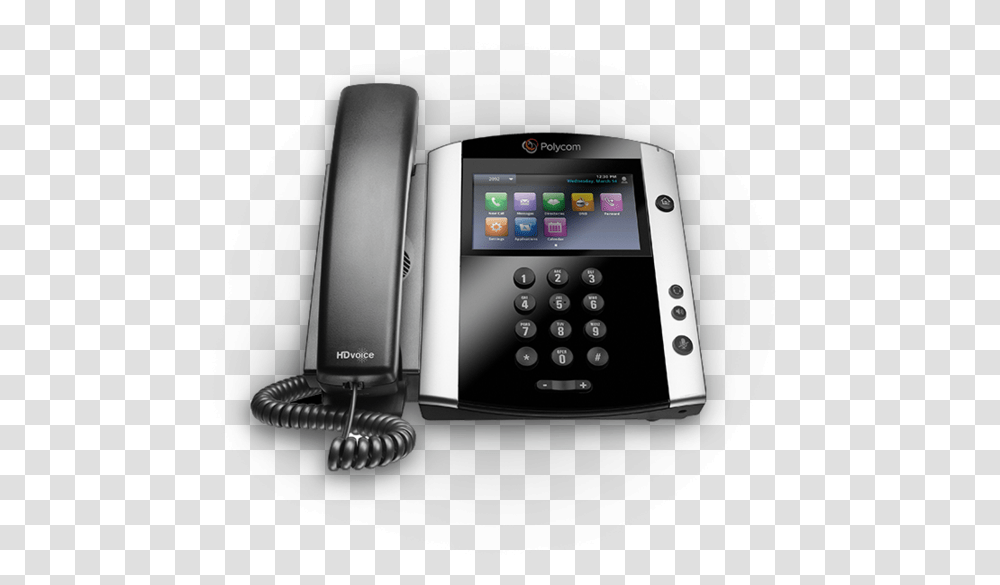 Polycom Vvx, Mobile Phone, Electronics, Cell Phone, Screen Transparent Png