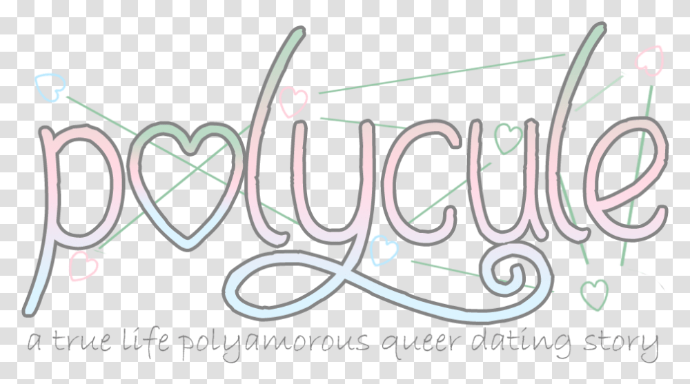 Polycule Calligraphy, Handwriting, Label, Scissors Transparent Png