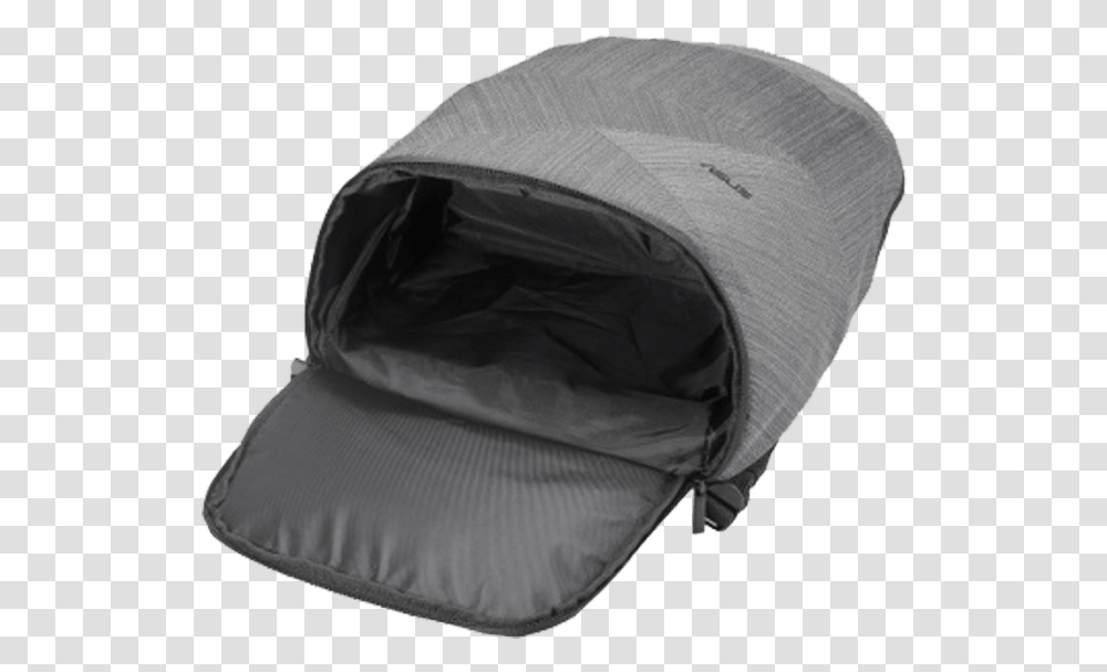 Polyester Grey Backpack Secure Carrying Case Asus Artemis Backpack, Apparel, Bonnet, Hat Transparent Png