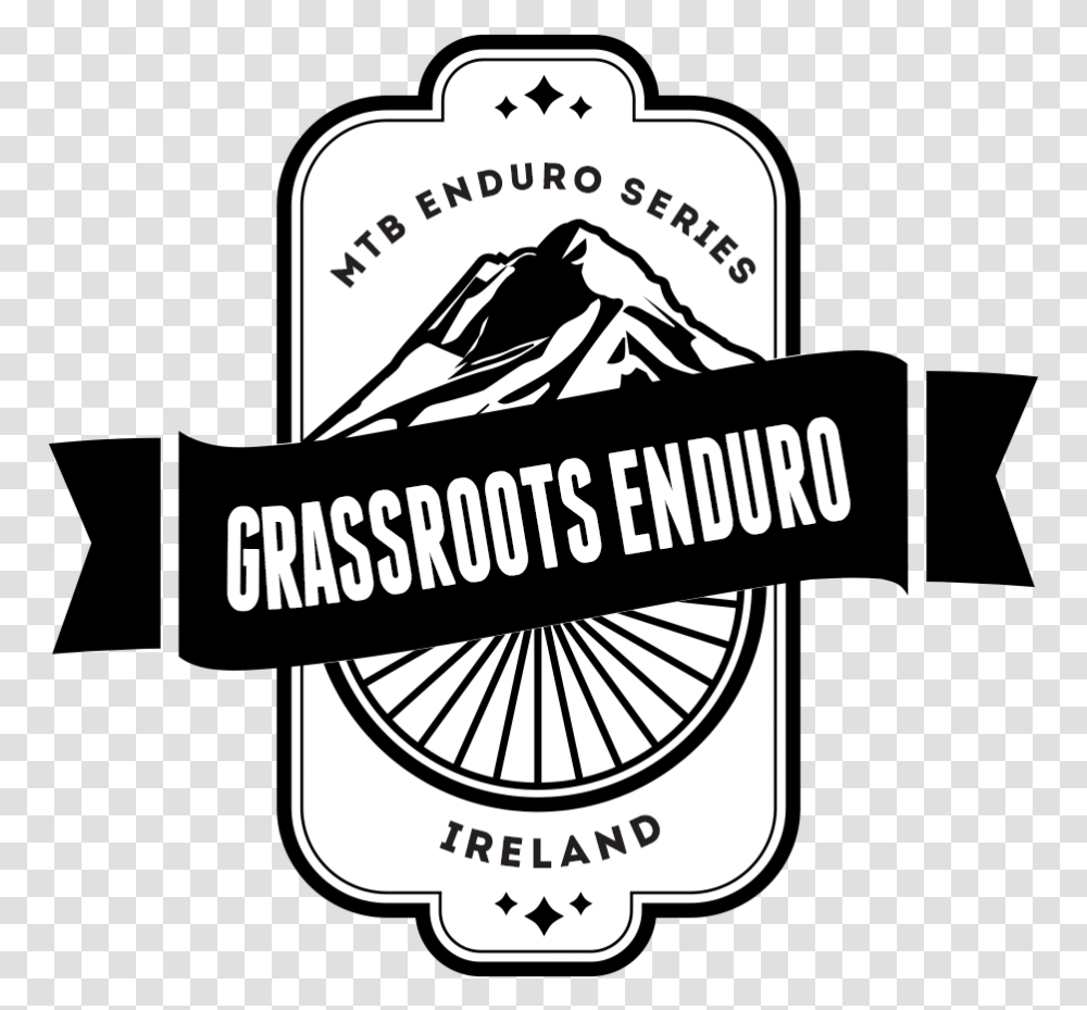 Polygon Grassroots Enduro Series Supported By Biking Bree Mountain Bike Trails Map, Label, Logo Transparent Png