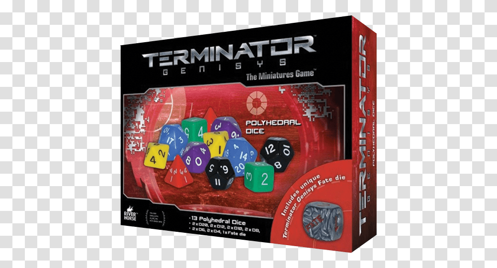 Polyhedral Dice From Terminator Genisys The Miniatures River Horse, Game Transparent Png