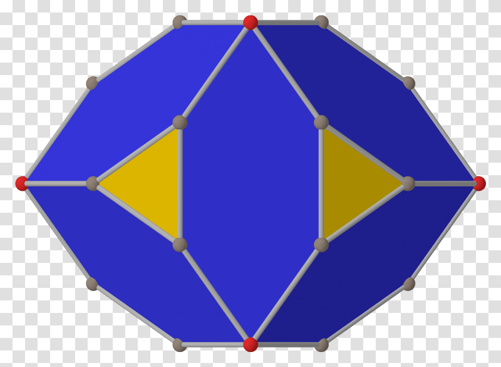 Polyhedron Chamfered 8 Edeq From Blue Circle, Patio Umbrella, Garden Umbrella, Pattern, Solar Panels Transparent Png