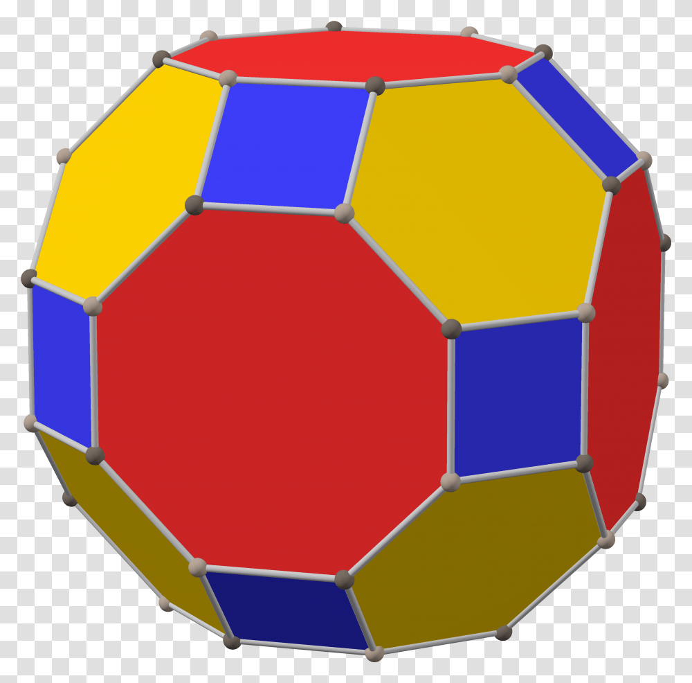 Polyhedron Great Rhombi 6 8 Max, Ball, Team Sport, Sports, Soccer Ball Transparent Png