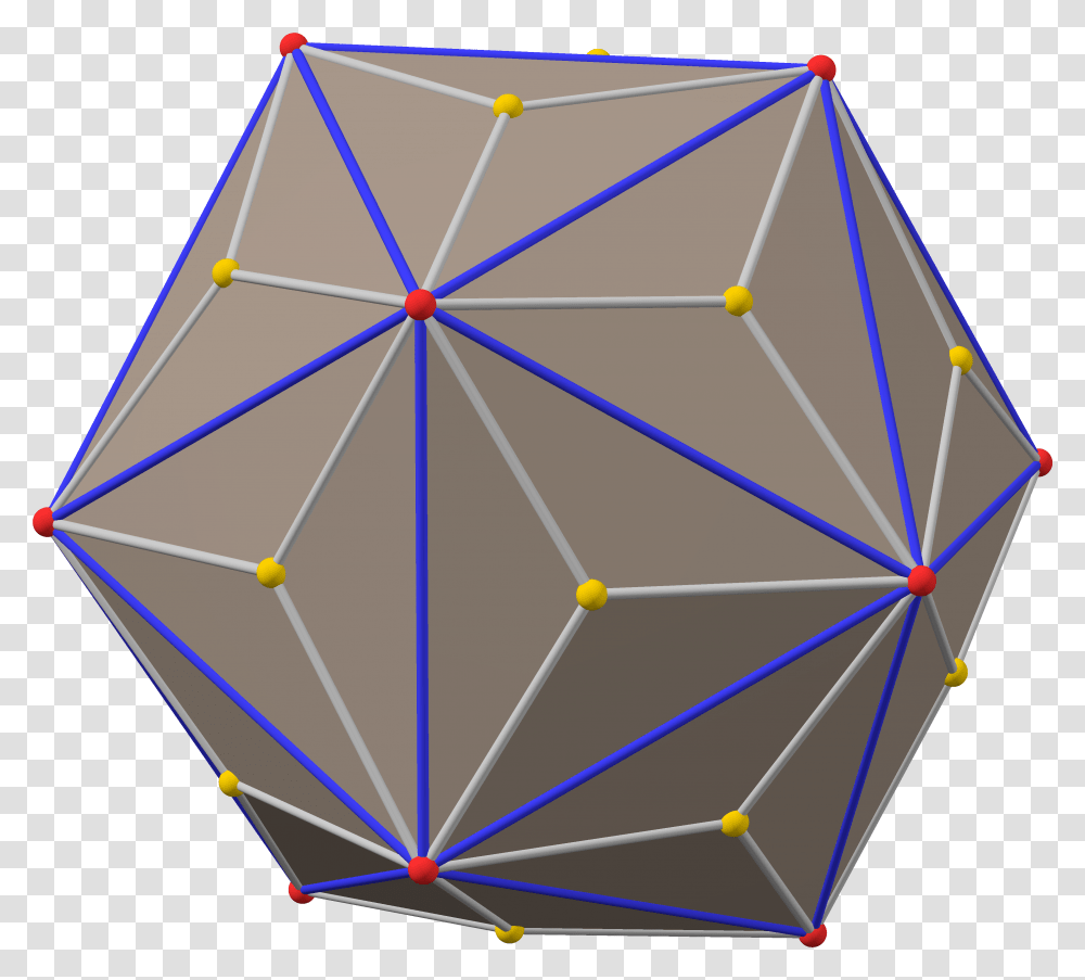 Polyhedron Truncated 12 Dual Max Umbrella, Pattern, Ornament, Solar Panels, Electrical Device Transparent Png