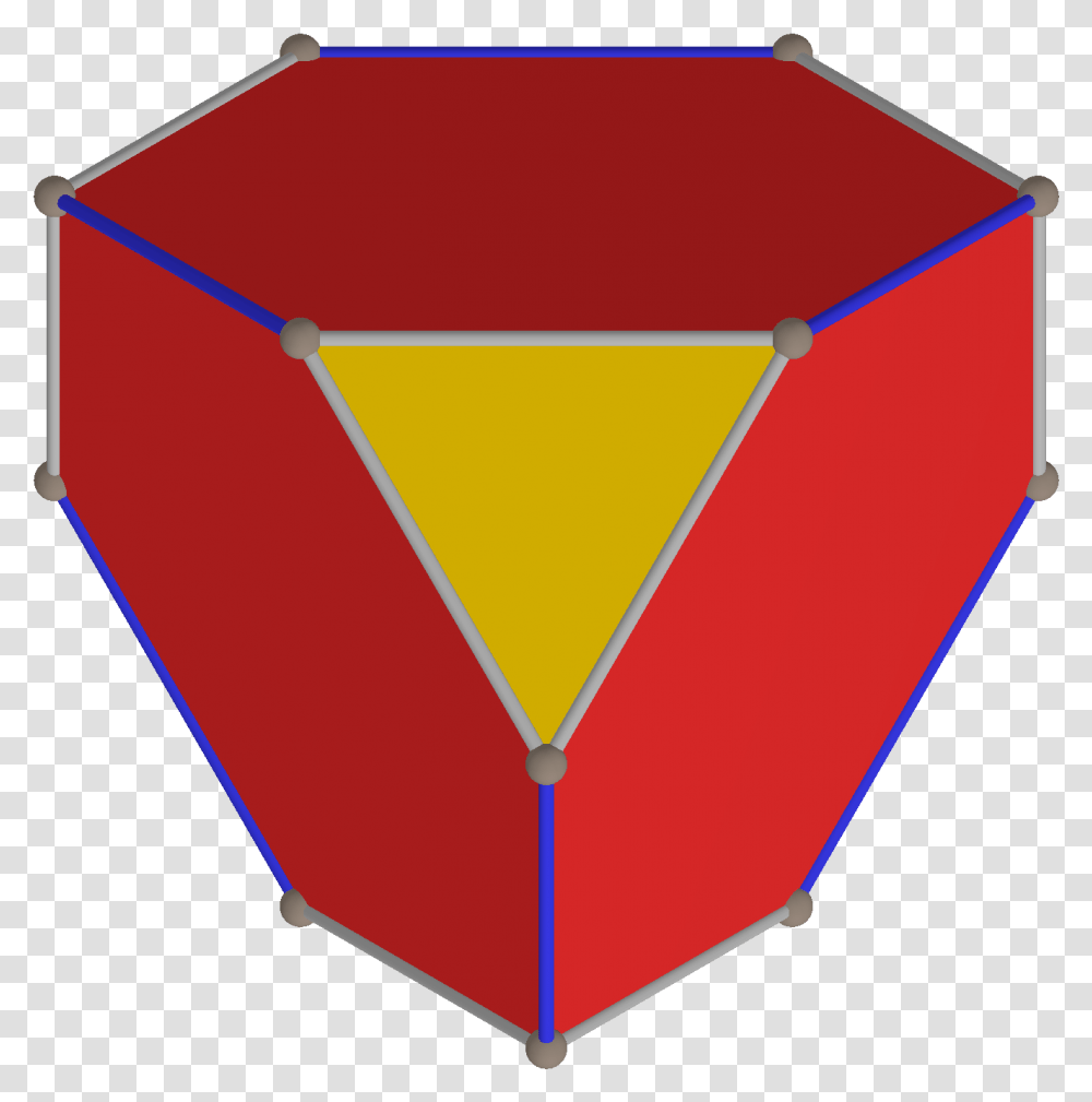 Polyhedron Truncated 4a From Yellow Max Umbrella, Patio Umbrella, Garden Umbrella, Sign Transparent Png