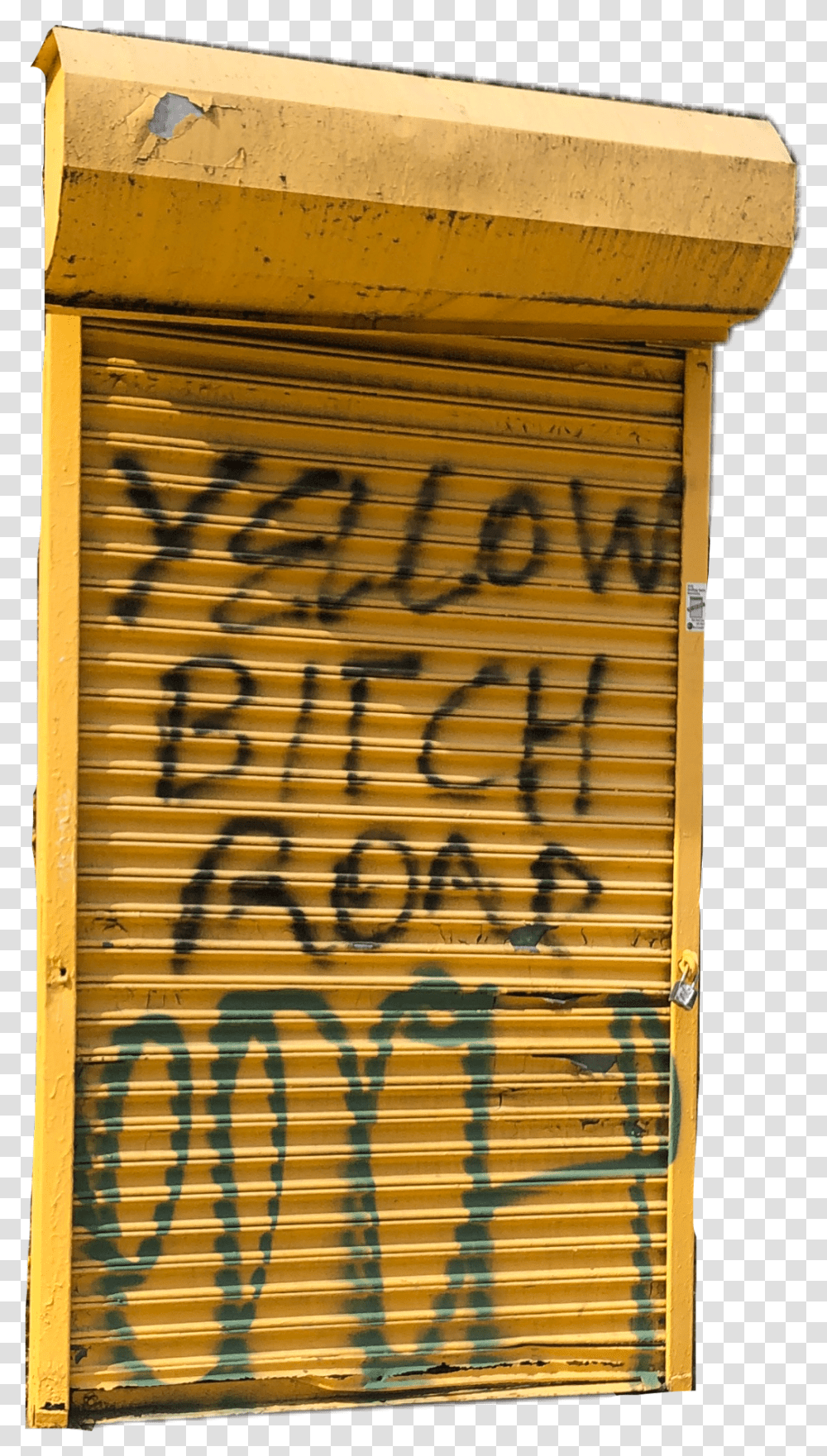Polyvore Polyvoreyellow Yellow Gate Bitch Plywood, Label, Handwriting, Alphabet Transparent Png