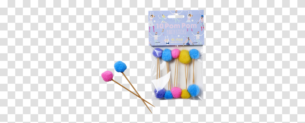 Pom Cocktail Sticks Idiophone, Rattle, Pin, Candy, Food Transparent Png