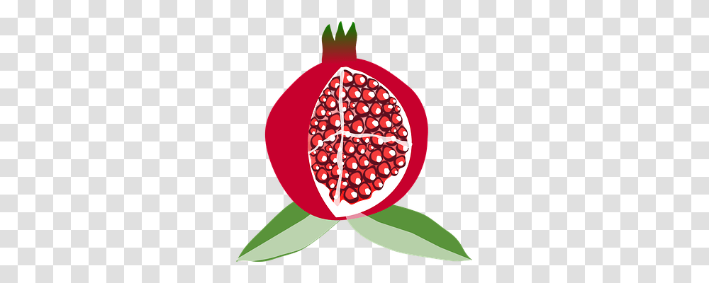 Pomegranate Food, Plant, Fruit, Produce Transparent Png