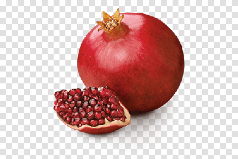 Pomegranate Free Download Background Pomegranate, Plant, Produce, Food, Fruit Transparent Png