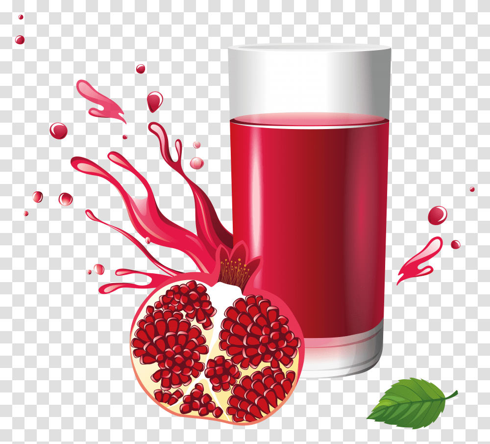 Pomegranate, Fruit, Juice, Beverage, Drink Transparent Png