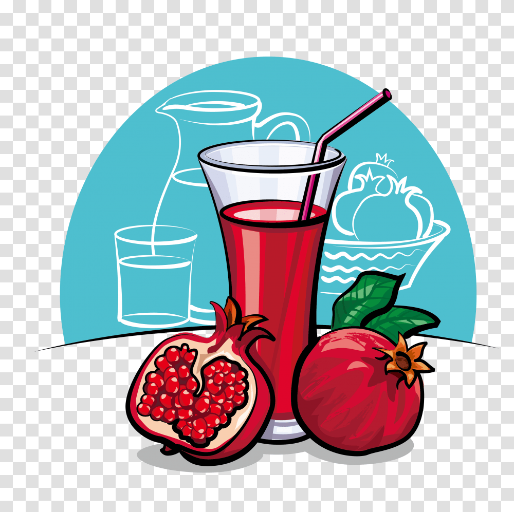Pomegranate Juice Clip Art, Plant, Beverage, Drink, Produce Transparent Png