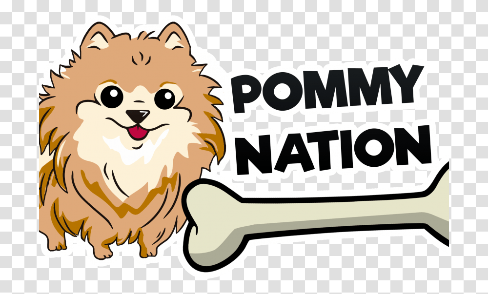 Pomeranian Download Cute Pomeranian Clipart, Animal, Mammal, Label Transparent Png