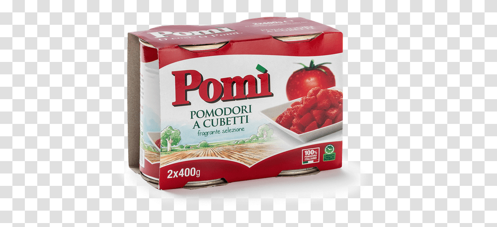 Pomi Polpa Cubetti, Plant, Food, Potted Plant, Vase Transparent Png