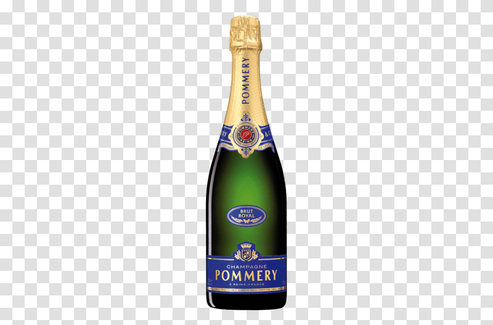 Pommery Brut Royal Champagne France, Alcohol, Beverage, Drink, Bottle Transparent Png