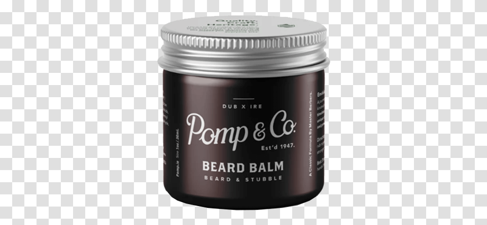 Pomp Amp Co Supreme Beard Balm 60ml Pomo Amp Co Barber, Bottle, Jar, Label Transparent Png