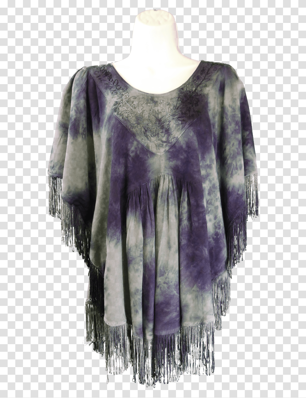 Poncho Image Blouse, Clothing, Apparel, Fashion, Person Transparent Png