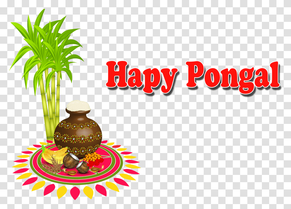 Pongal Clipart Happy Pongal Wishes 2019, Plant, Pottery, Jar Transparent Png