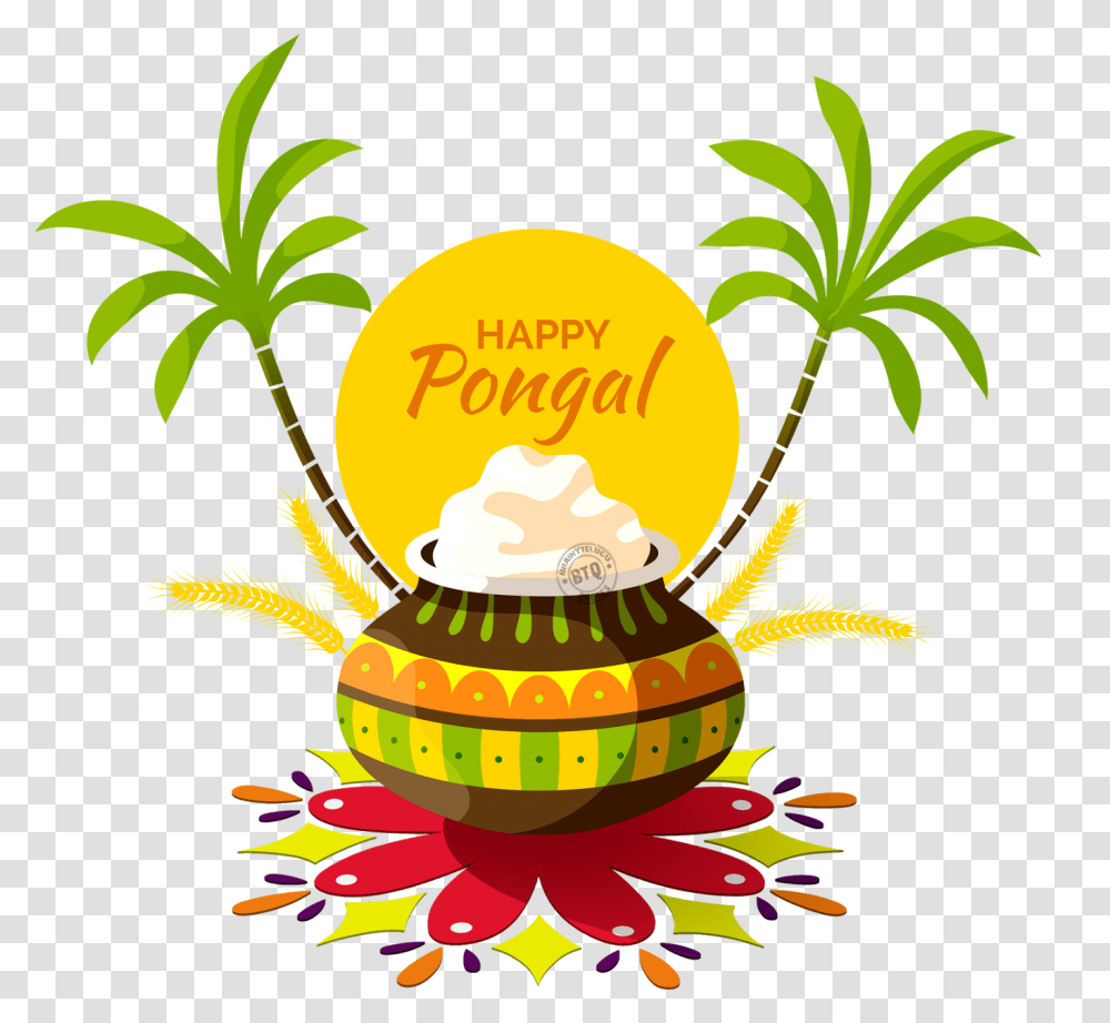 Pongal Festival Greetings Online Best Pongal Elements Pongal Clipart, Plant, Vegetation, Outdoors Transparent Png
