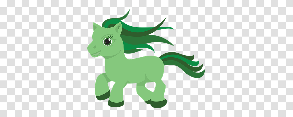 Pony Animals, Green, Dragon Transparent Png