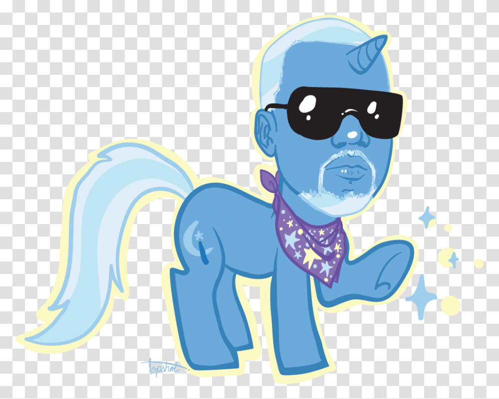 Pony Blue Mammal Vertebrate Horse Like Mammal Nose Cartoon, Sunglasses, Outdoors Transparent Png