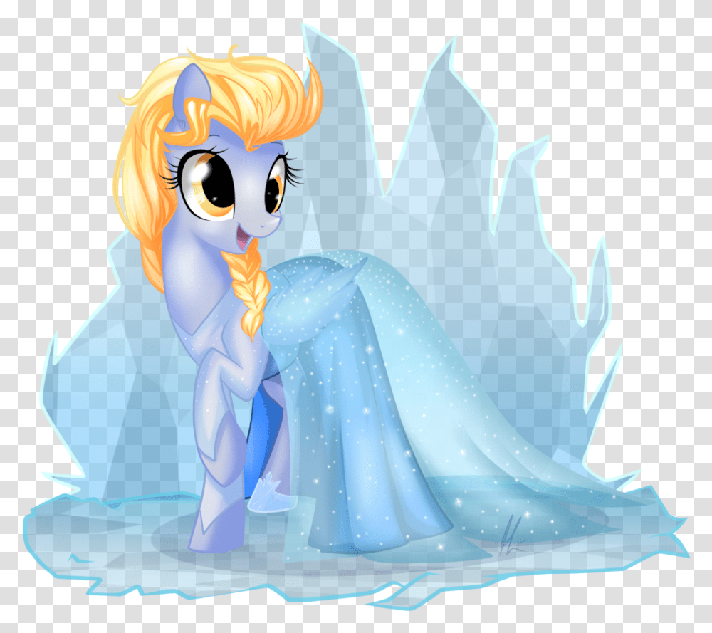 Pony Drawing Frozen Elsa, Outdoors, Snow Transparent Png