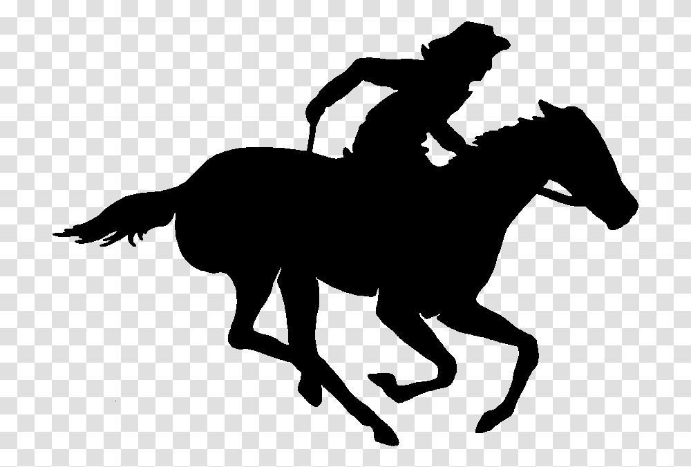 Pony Express Graphic Horse Race Silhouette, Gray, World Of Warcraft Transparent Png