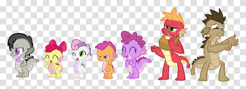 Pony Rainbow Dash Rarity Sweetie Belle Princess Luna Cutie Mark Crusaders As Dragons, Girl, Female Transparent Png