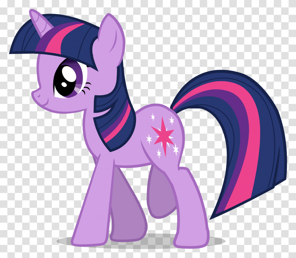 Pony Twilight Sparkle And Friendship, Purple, Figurine Transparent Png