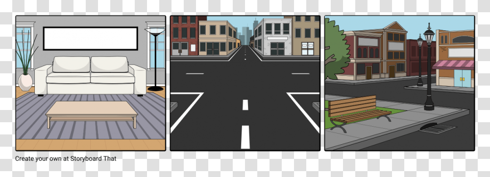 Ponyboy Getting Jumped Chapter, Road, Tarmac, Intersection, Urban Transparent Png