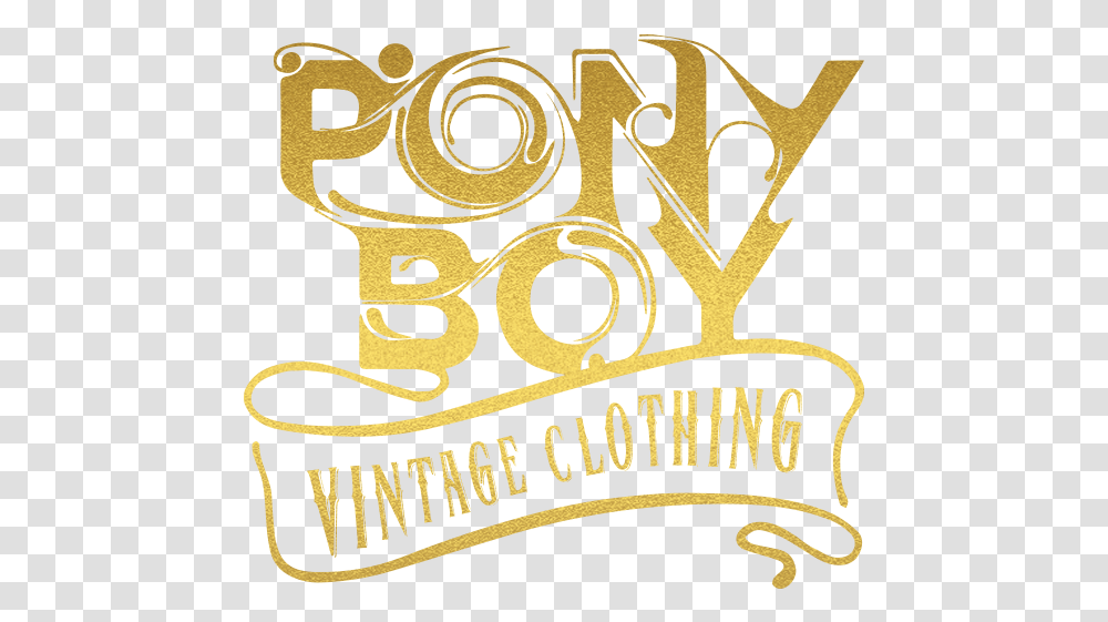 Ponyboy Vintage Clothing Art, Text, Alphabet, Number, Symbol Transparent Png