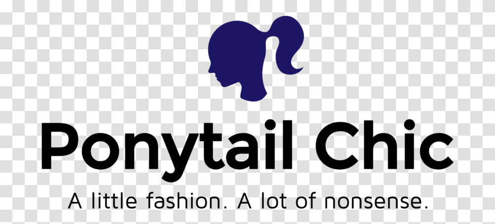Ponytail Chic Logo Color Format1500w Graphic Design, Trademark, Crowd, Silhouette Transparent Png