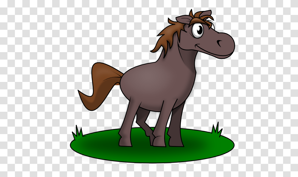 Ponytail Clipart Cute, Mammal, Animal, Horse Transparent Png