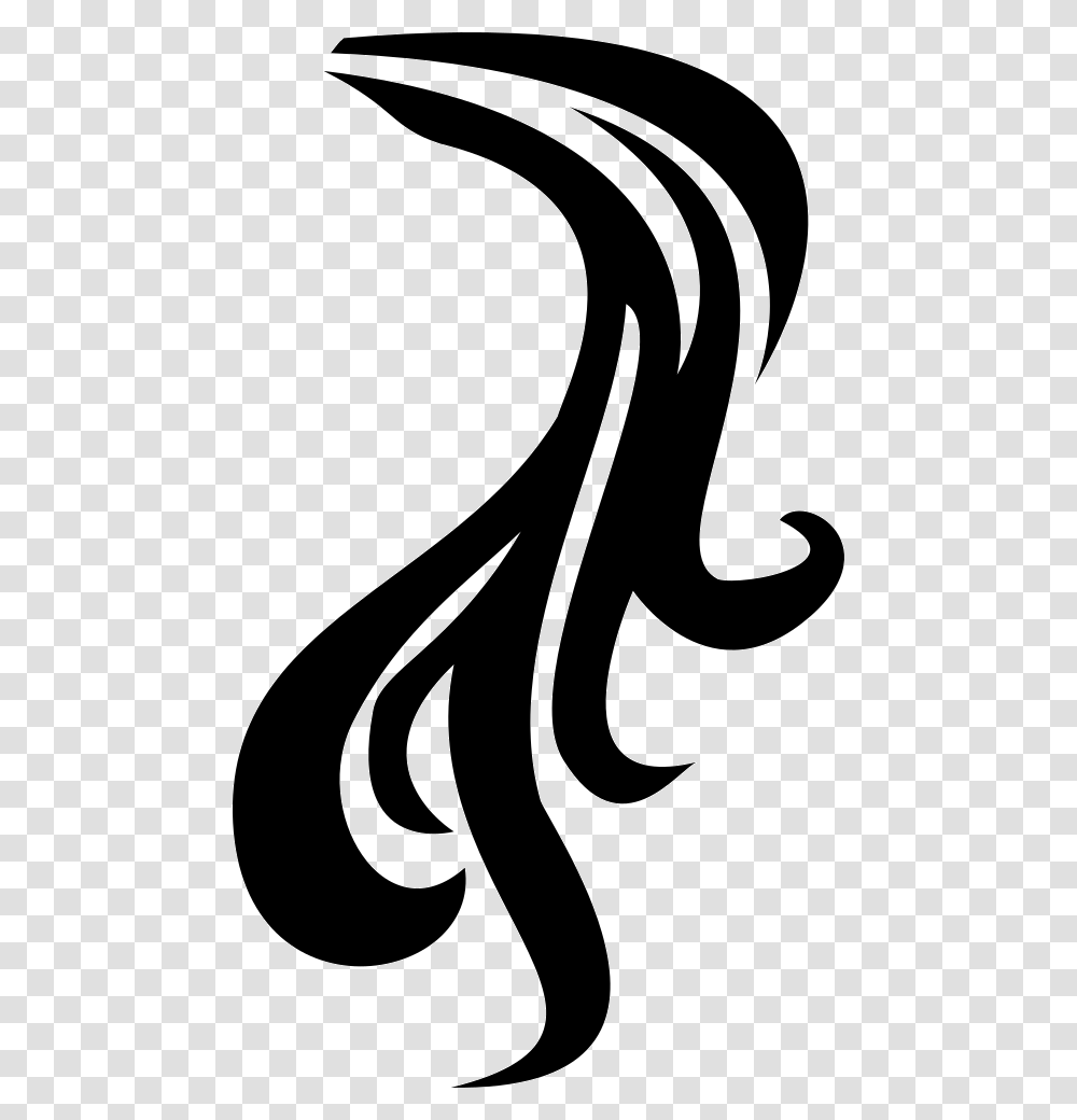 Ponytail Hair Pony Tail Clip Art, Label, Stencil, Sticker Transparent Png