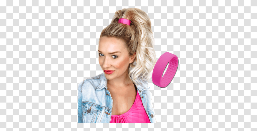 Ponytails For Long Hair Fine Or Thick - Pony O Hair Accessories For Women, Person, Human Transparent Png