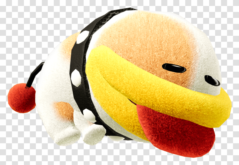 Poochy Yoshi's Crafted World, Plush, Toy, Pillow, Cushion Transparent Png