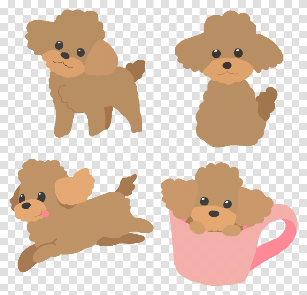 Poodle Clipart Walking Dog Toypoodle Puppy Teacup Poodle Running Clipart, Coffee Cup Transparent Png