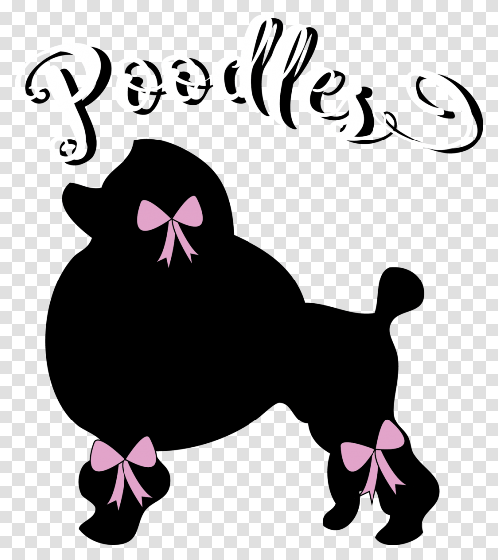 Poodle Paw Print Nail Clipart Poodle, Alphabet, Handwriting, Floral Design Transparent Png