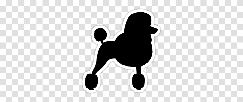 Poodle Silhouette Clip Art, Stencil, Dog, Pet, Canine Transparent Png