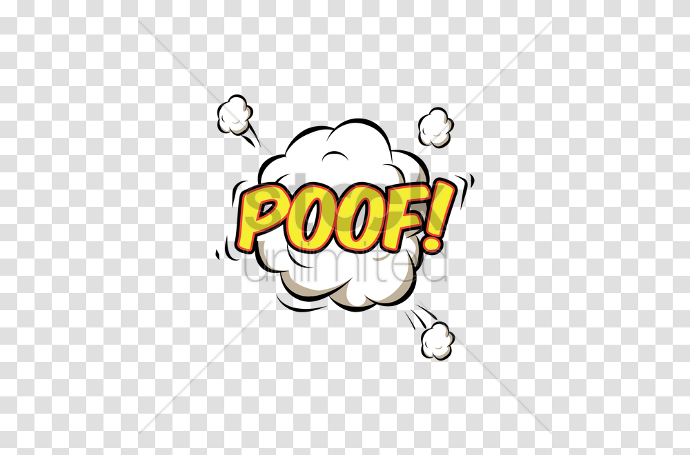 Poof Comic Wording Vector Image, Dynamite, Bomb, Weapon, Weaponry Transparent Png