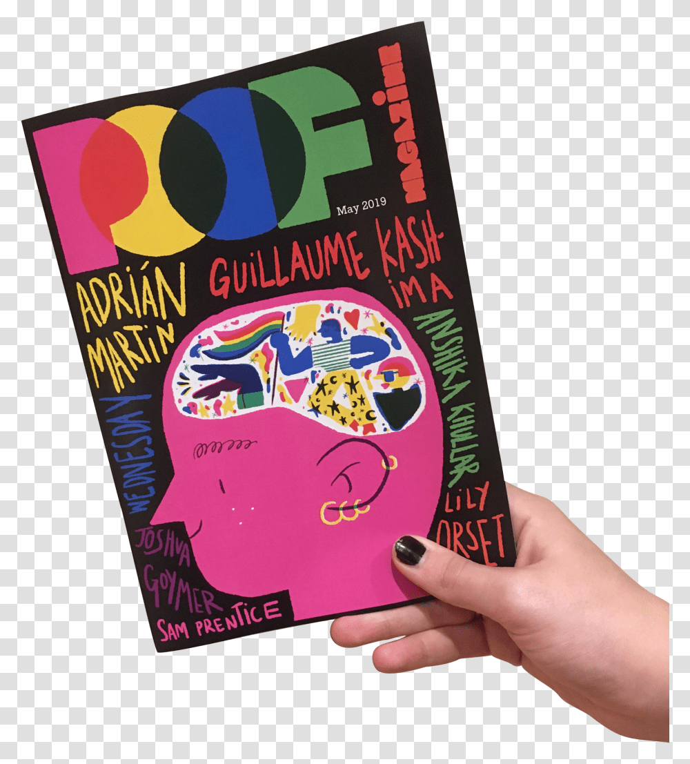 Poof Magazine Issue 01 Sam Prentice Graphic Design Transparent Png