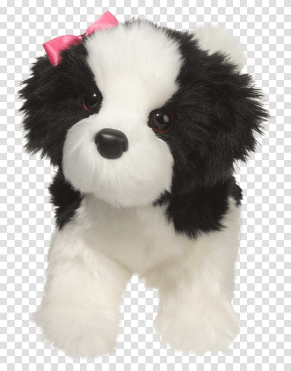 Poofy Black & White Shih Tzu By Douglas Shih Tzu Stuffed Animal, Giant Panda, Bear, Wildlife, Mammal Transparent Png