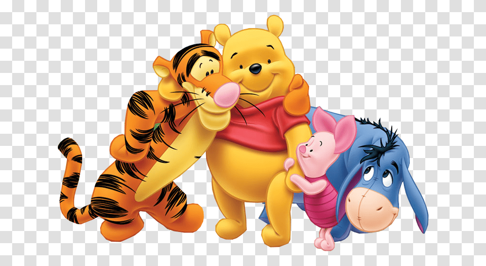 Pooh And Friends 6 Image, Person, Toy Transparent Png