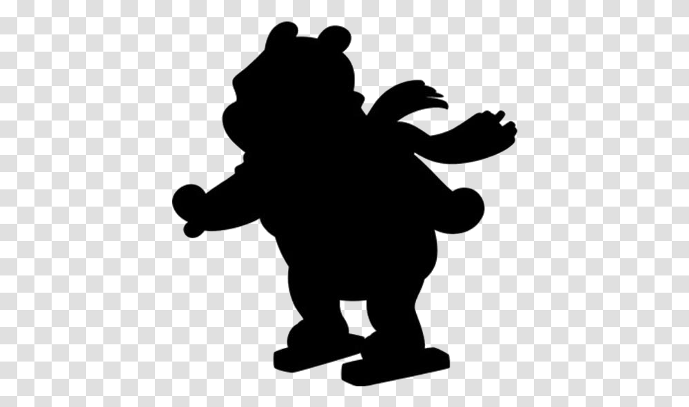 Pooh Bear Images Flash Silhouette, Person, Human, Stencil, Cupid Transparent Png